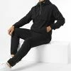 Budget ⌛ Ensemble De Survetement LL727 Noir de Ikao 🎁