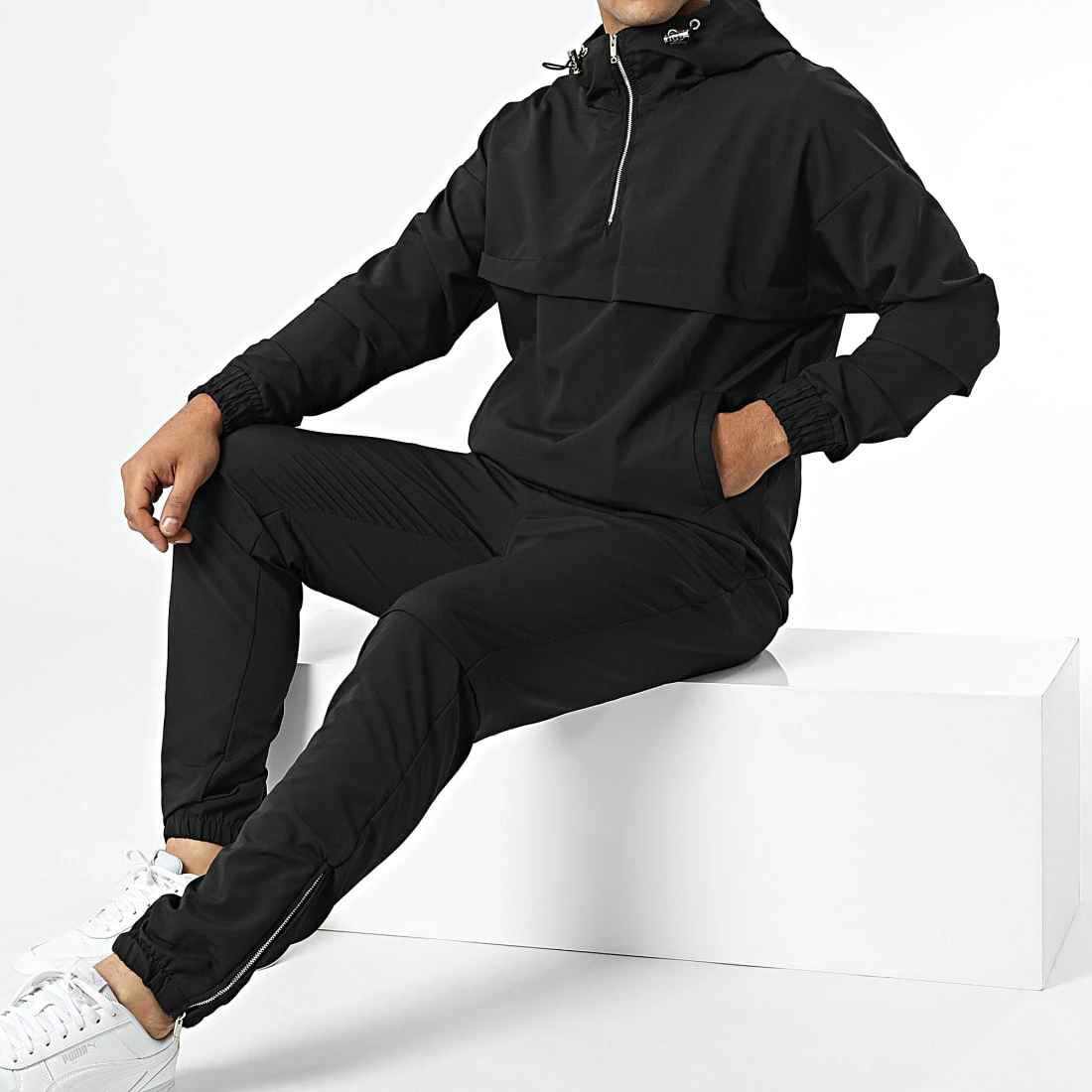 Budget ⌛ Ensemble De Survetement LL727 Noir de Ikao 🎁 3 Budget ⌛ Ensemble De Survetement LL727 Noir de Ikao 🎁