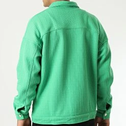 Remise ❤️ Surchemise Manches Longues LL726 Vert de Ikao 😀 -Ikao Soldes Boutique ikao 342018 LL726 GREEN 20221017T152837 04