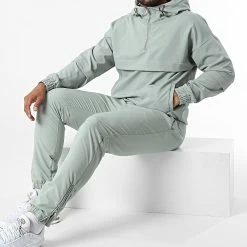 Acheter 🎉 Ensemble De Survetement LL727 Vert Clair de Ikao 🥰