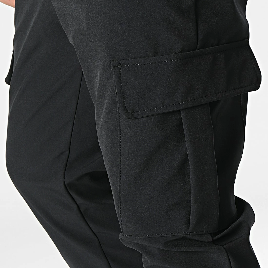 Vente flash 🎉 Pantalon Cargo LL615 Noir de Ikao 🎉 4 Vente flash 🎉 Pantalon Cargo LL615 Noir de Ikao 🎉 – Image 2