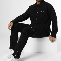 Les meilleures critiques de ✨ Ensemble Veste Jean Et Jean Cargo LL2000076 Noir de Ikao 🧨