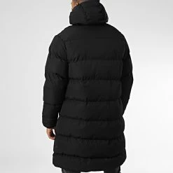 Promo ❤️ Doudoune Longue A Capuche LL2019-07 Noir de Ikao ✔️ -Ikao Soldes Boutique ikao 345784 LL2019 07 BLACK 20221027T151427 04