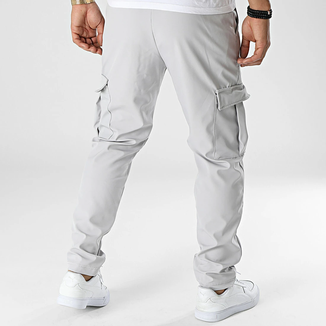 Promo 🧨 Pantalon Cargo LL615 Gris de Ikao ⌛ 6 Promo 🧨 Pantalon Cargo LL615 Gris de Ikao ⌛ – Image 4