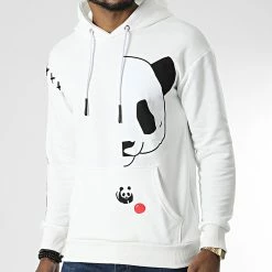 Bon marché 👍 Sweat Capuche LL533 Blanc de Ikao 🔔 8 Bon marché 👍 Sweat Capuche LL533 Blanc de Ikao 🔔 -Ikao Soldes Boutique ikao 345848 LL533 WHITE 20221031T141346 03