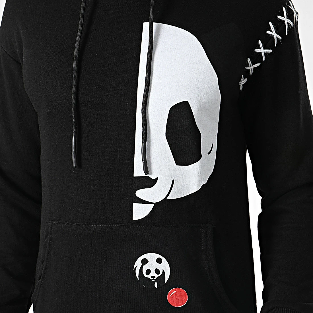 Grosses soldes 👍 Sweat Capuche LL533 Noir de Ikao 🎁 4 Grosses soldes 👍 Sweat Capuche LL533 Noir de Ikao 🎁 – Image 2