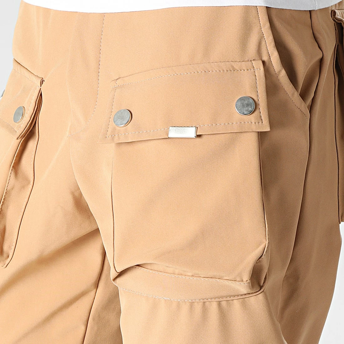 Bon marché 🧨 Pantalon Cargo LL260 Camel de Ikao 👏 4 Bon marché 🧨 Pantalon Cargo LL260 Camel de Ikao 👏 – Image 2