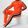Meilleure vente 🧨 Ensemble De Survetement A Bandes LL722 Orange de Ikao 🔥 -Ikao Soldes Boutique ikao 345854 LL722 ORANGE 20221103T120357 01