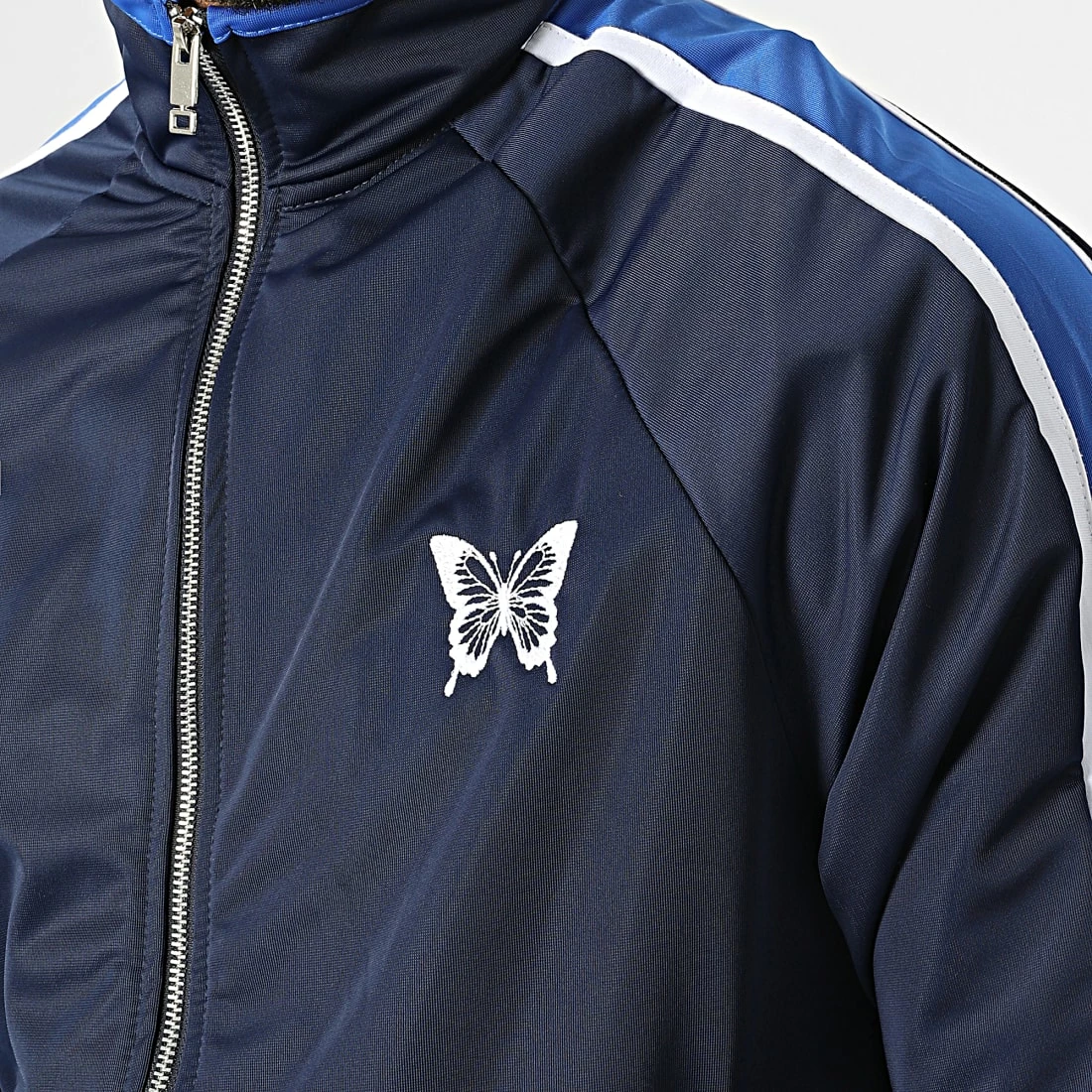 Bon marché 🥰 Ensemble De Survetement A Bandes LL722 Bleu Marine de Ikao 😉 4 Bon marché 🥰 Ensemble De Survetement A Bandes LL722 Bleu Marine de Ikao 😉 – Image 2