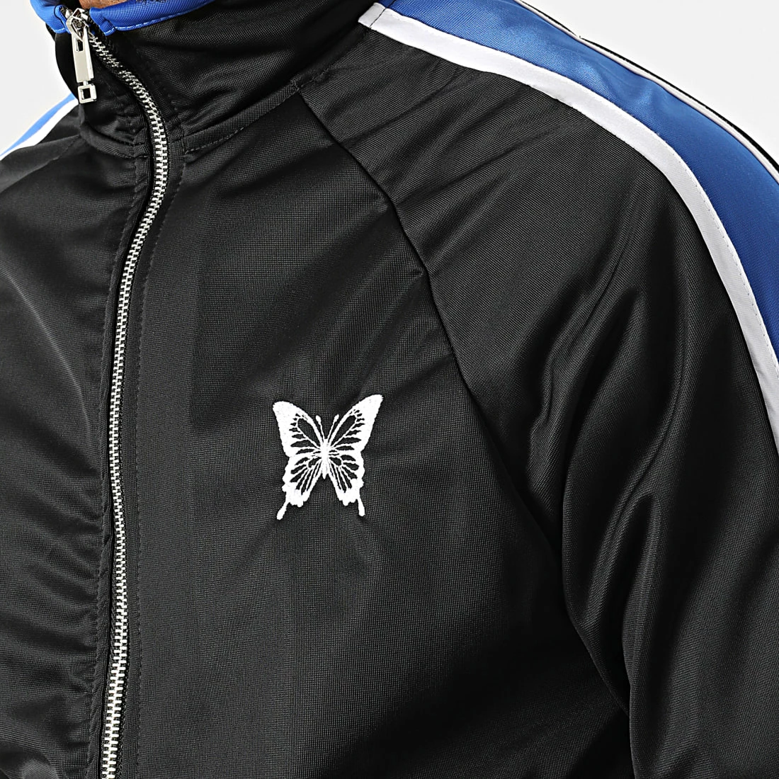 Bon marché 🤩 Ensemble De Survetement A Bandes LL722 Noir de Ikao 👍 4 Bon marché 🤩 Ensemble De Survetement A Bandes LL722 Noir de Ikao 👍 – Image 2