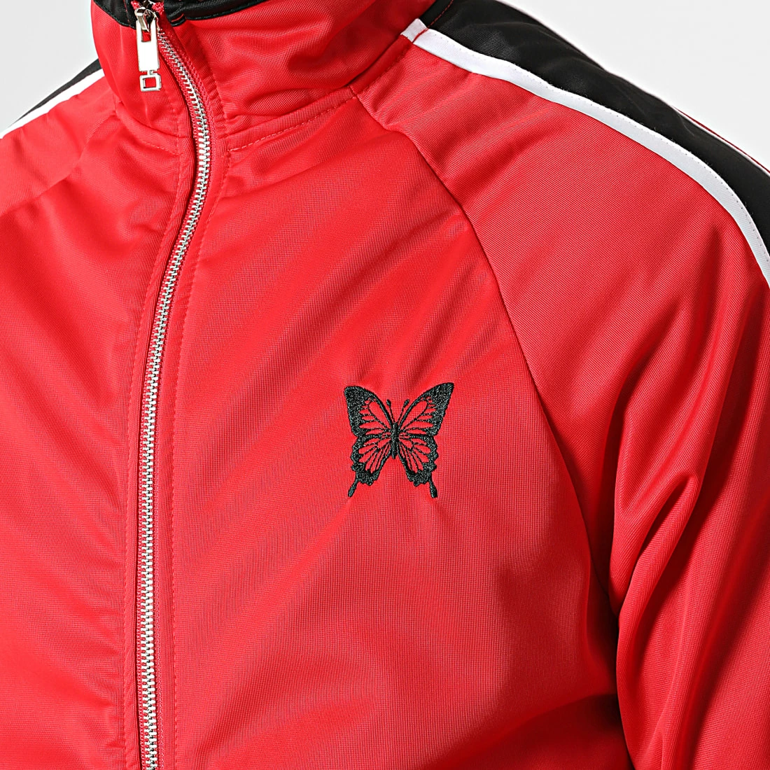 Promo 👍 Ensemble De Survetement A Bandes LL722 Rouge de Ikao 🎁 4 Promo 👍 Ensemble De Survetement A Bandes LL722 Rouge de Ikao 🎁 – Image 2