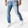 Offres 😉 Jean Slim LL2000065 Bleu Wash de Ikao 🧨 -Ikao Soldes Boutique ikao 345886 LL2000065 BLUE 20221108T144510 01