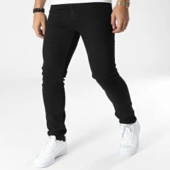 Promo 🌟 Jean Slim LL2000066 Noir de Ikao ✨