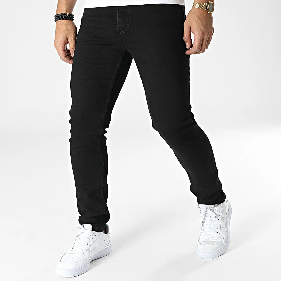 Promo 🌟 Jean Slim LL2000066 Noir de Ikao ✨ 3 Promo 🌟 Jean Slim LL2000066 Noir de Ikao ✨