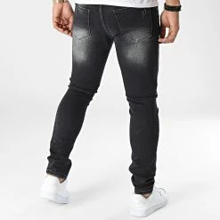 Bon marché 👍 Jean Slim LL2000072 Noir de Ikao 🤩 -Ikao Soldes Boutique ikao 345896 LL2000072 BLACK 20221108T142146 04