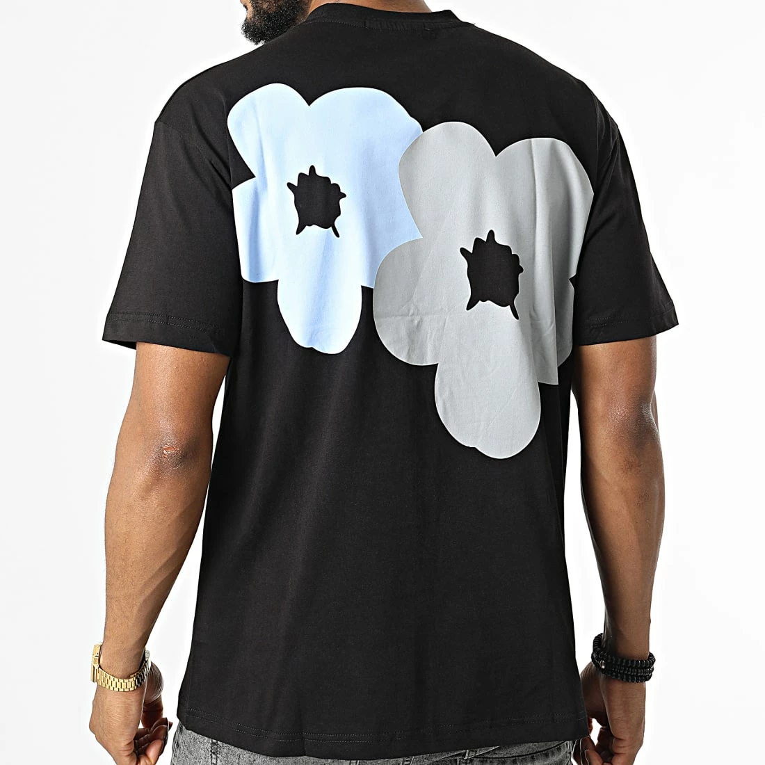 Meilleure affaire 😍 Tee 👕 Shirt LL671 Noir de Ikao ⌛ 6 Meilleure affaire 😍 Tee 👕 Shirt LL671 Noir de Ikao ⌛ – Image 4