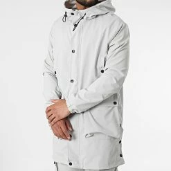 Acheter 👍 Ensemble Veste Zippée Capuche Et Pantalon Jogging LL559 Gris Clair de Ikao 💯 -Ikao Soldes Boutique none 317242 LL559 GREY 20220429T152833 03