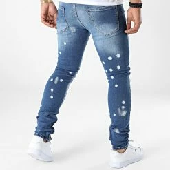 Meilleur prix ✨ Jean Slim DH-3903 Bleu Denim de Ikao 👏 -Ikao Soldes Boutique project x paris 325745 DH 3903 LL2000034 BLUE 20220627T160133 04